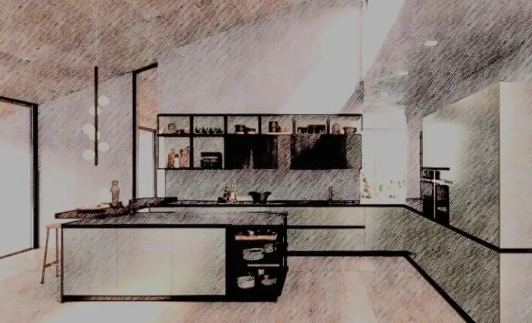 Consulenza d'interior design per cucina: eleganza e ottimizzazione degli spazi