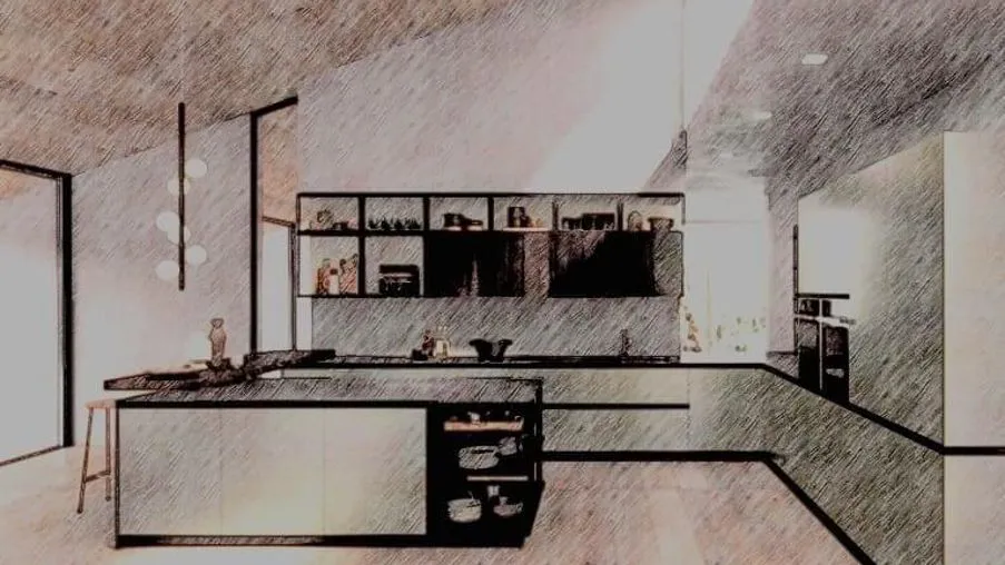 Consulenza d'interior design per cucina: eleganza e ottimizzazione degli spazi